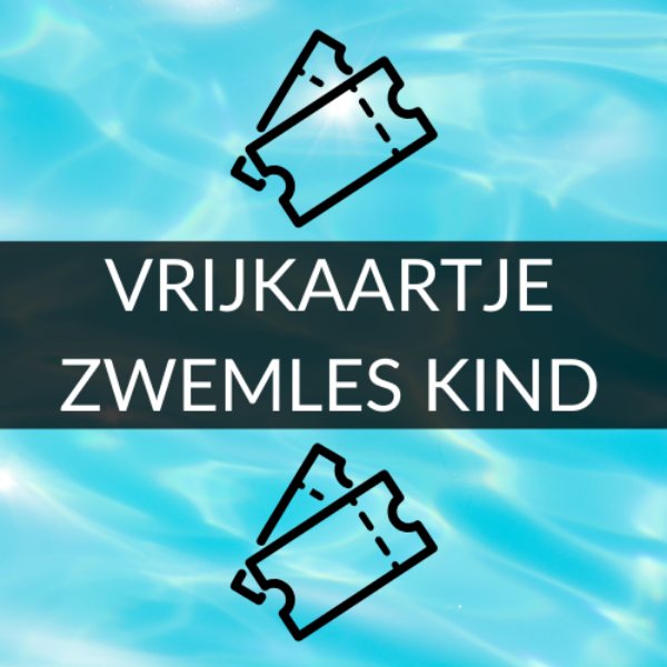 Afbeeldingen van Vrijkaart Zwemleskind